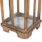 Glitzhome® Farmhouse Natural Wooden Church Window Frame Lanterns, 2ct.